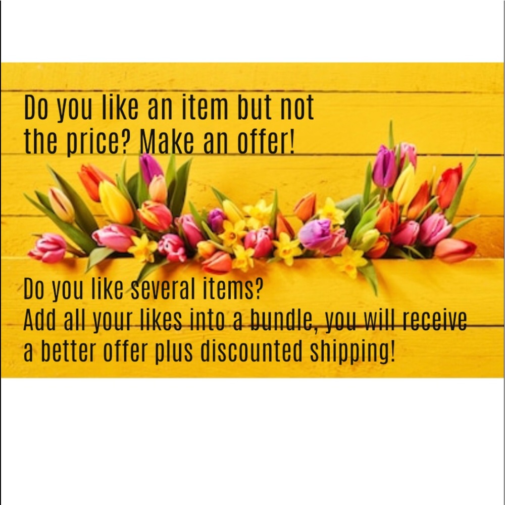 Reasonable offers only!
